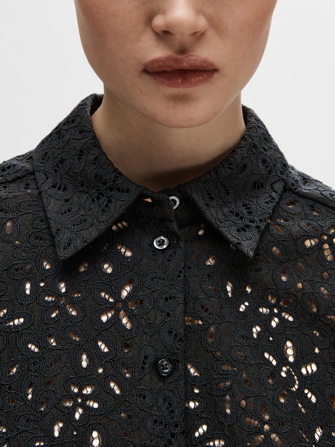 SLFKAROLA Shirts - Black